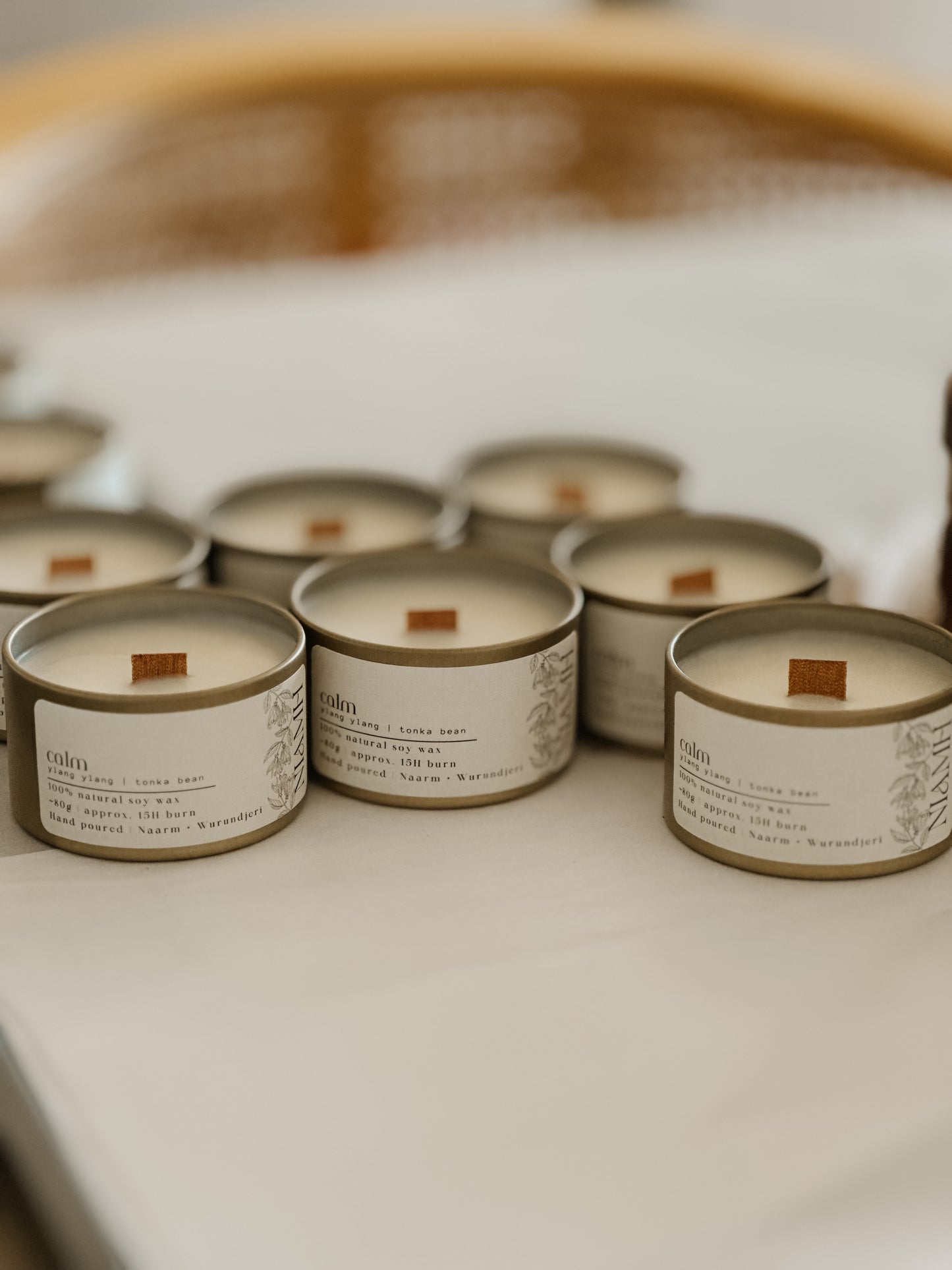 Set A - mini soy candle